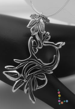 Sterling Silver Wilting Flower