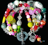 Multi-Strand, Beaded Bracelet