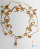 Chandelier and Crystal Style Bracelet
