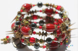 Chevron Memory Wire Bracelet
