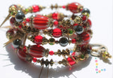 Chevron Memory Wire Bracelet