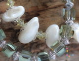 Austrian Crystals and Fresh Water Pearls Bracelet