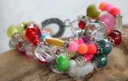 Multi-Strand, Beaded Bracelet
