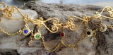 Chandelier and Crystal Style Bracelet