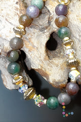 14K Fancy Jasper Necklace