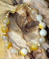 14K Agate Bracelet