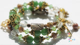 Green Aventurine Memory Wire Bracelet