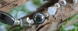 Hematite and Austrian Crystal Bracelet