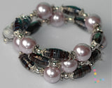 Lavender Pearl Bracelet