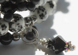 Porcelain Memory Wire Bracelet