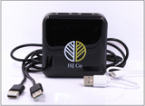 Portable Lightweight Dual Phone Charger
