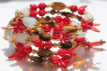 Tiger Eye Memory Wire Bracelet