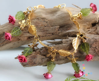 Rose Link Bracelet