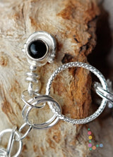 Sterling Silver Hoops Bracelet