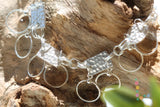 Sterling Silver Hoops Bracelet