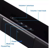 22-inch 4 Speakers Bass Surround Sound Bar Wired and Wireless Home Theater