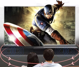 22-inch 4 Speakers Bass Surround Sound Bar Wired and Wireless Home Theater