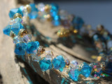 Swarovski Crystal Memory Wire Bracelet