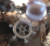 Lavender Pearl Bracelet