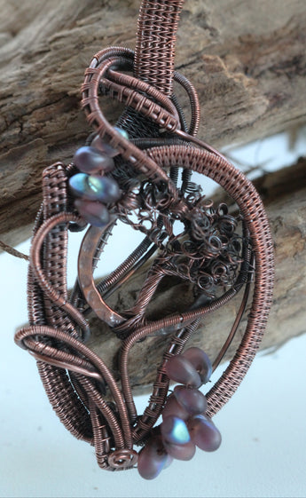 Copper Wire Weave Tree of Life