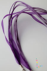 Purple Wire Weave Howlite Pendant