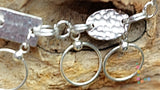 Sterling Silver Hoops Bracelet